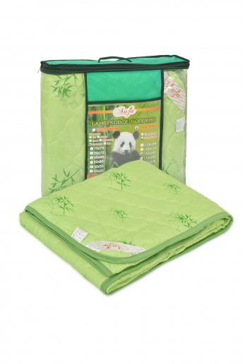 Одеяло-покрывало "Бамбуковое волокно" тик 150 гр/м2