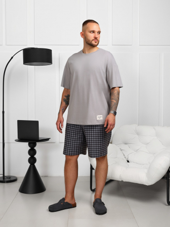 Шорты мужские Генри-2 / клетка