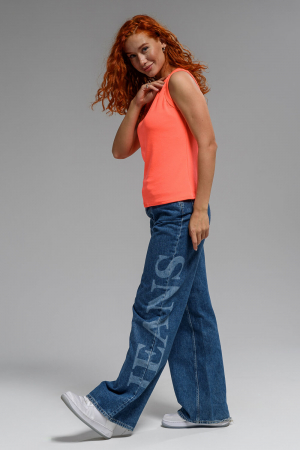 Женская майка 14409/1 / розовый неон