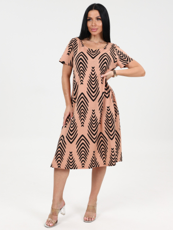 Женское платье М-999 / Пихта кофе