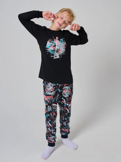 Детская пижама "Скульптура" длинный рукав