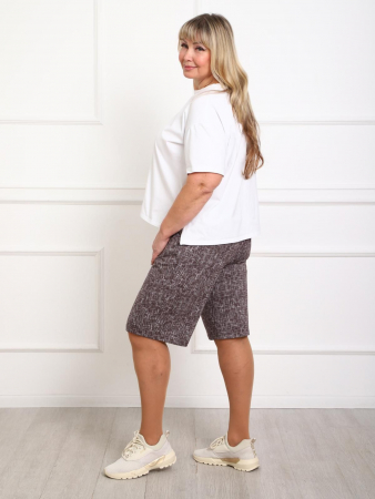 Женские шорты Ранчо / коричневый