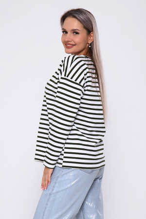 Женский лонгслив 731 / Хаки