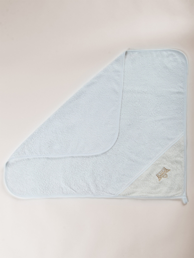 Детское полотенце махровое с уголком ПУМ_75_90 / Расцветки в ассортименте