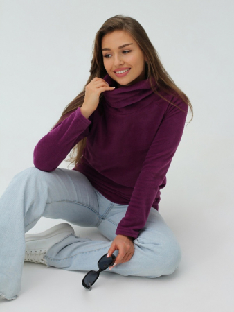 Женская толстовка Гретта / Сливовый