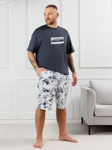 Мужской костюм Олимп-4 КП-164 / графитовый