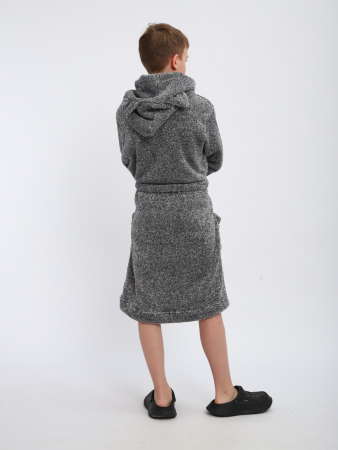Детский халат "Отдых" / Серый