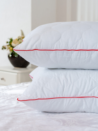 Подушка "Лебяжий пух" сатин