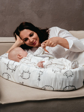 Подушка c эффектом памяти «Baby-Люлька» / овечки