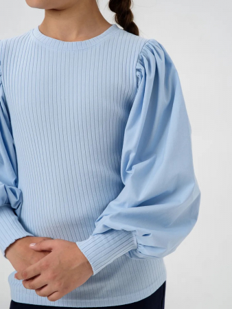 Детский джемпер "Доминика" длинный рукав / Голубой