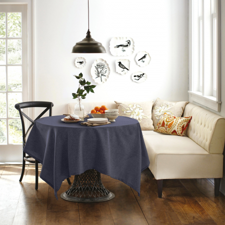 Скатерть рогожка "Волшебная Ночь" / Индиго