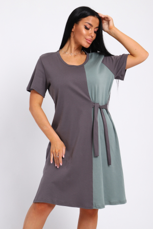 Женская туника 35285 / серый