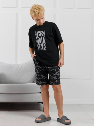 Костюм для мальчика Экипаж-2 / чёрный