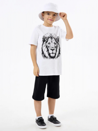 Детская пижама с шортами "Сорванец" / Лев