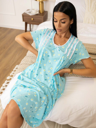 Женская сорочка мод.2071 / Голубой