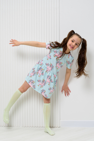 Детские гольфы Незабудка (набор 2 пары) / салатовый