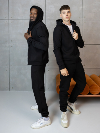 Мужской костюм мод.2077 / Черный