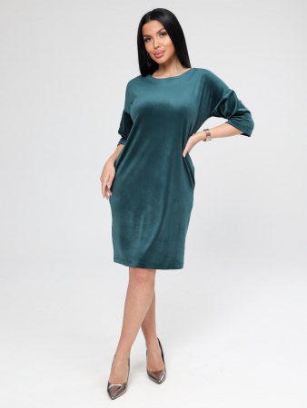 Женское платье Дарвиния / изумруд
