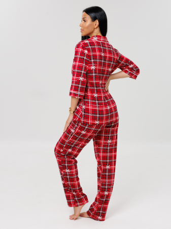 Женский костюм К-132(К) / Красный (бантики)