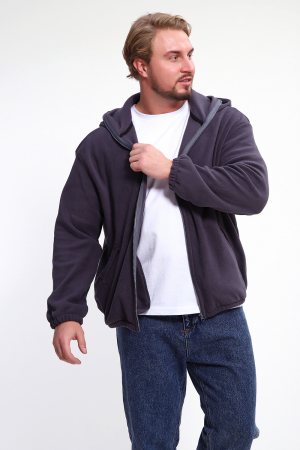 Мужское худи 36992 / серый