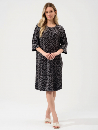 Женская туника "Сафари" 2427-В / Серый