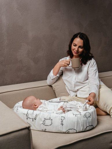 Подушка c эффектом памяти «Baby-Люлька» / овечки