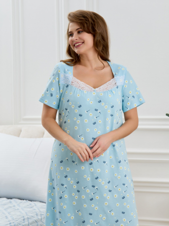 Женская ночная сорочка Мадера-1 / ромашка