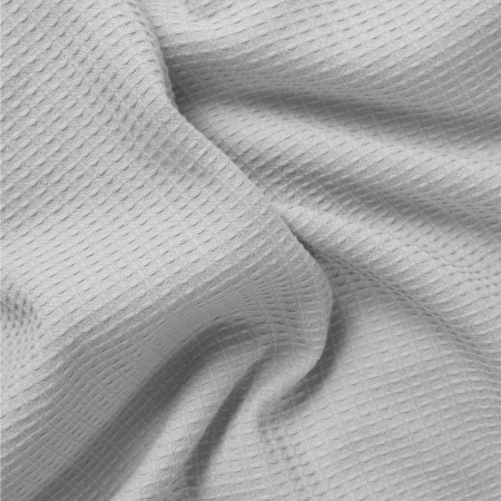 Простыня "Волшебная Ночь" Текстура вафля+ровное полотно / Хол.серый
