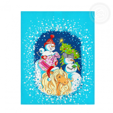 Набор полотенец рогожка / Каникулы