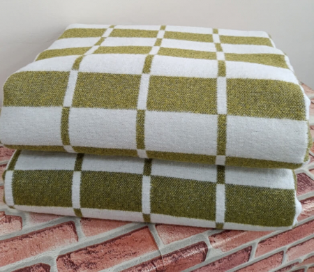 Одеяло байковое 400 гр. 80% хлопок / расцветки в ассортименте