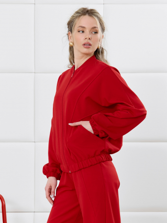 Женский бомбер Баланс-1 / красный