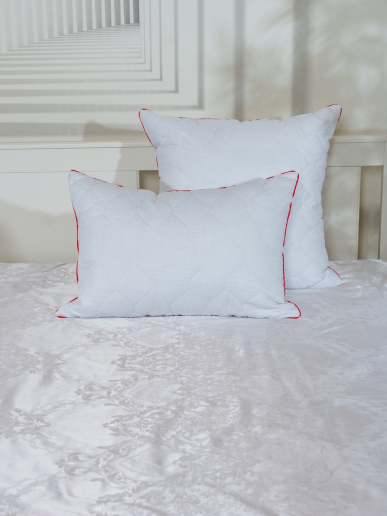 Подушка "Лебяжий пух" сатин