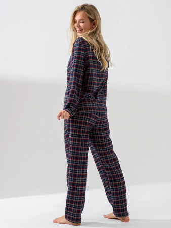 Женская пижама "Добрый вечер" 2163-Ф / Синий