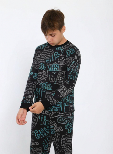 Детская пижама "Макар" / Синий