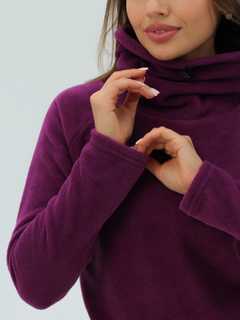 Женская толстовка Гретта / Сливовый