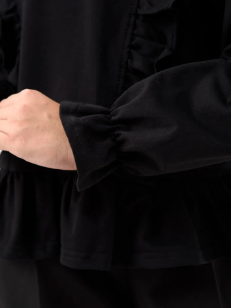 Детская толстовка "Памела" / Черный