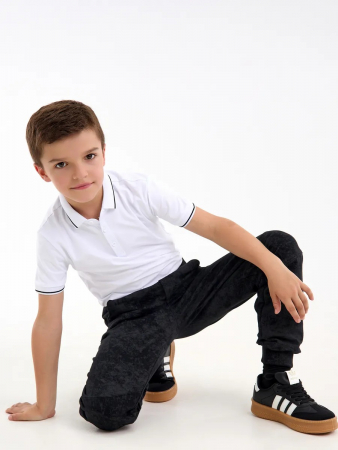 Детские брюки "Конструктор" / Черный винтаж