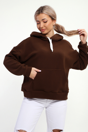 Женская толстовка 18114 / кофе