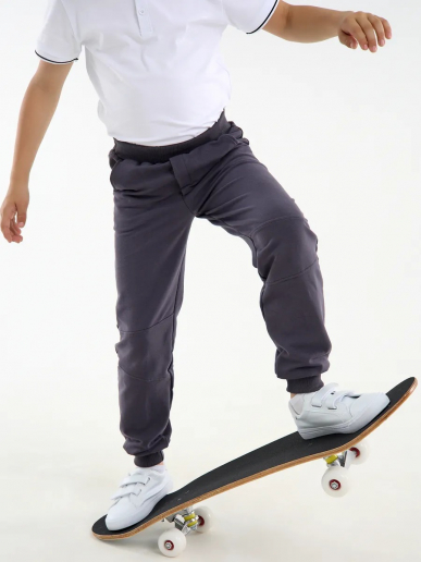 Детские брюки "Конструктор" / Графит