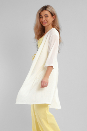 Женский кардиган 32744 / молочный