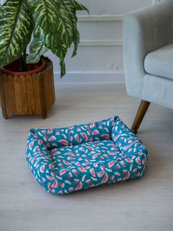 Лежак для кошек и собак / арбузы