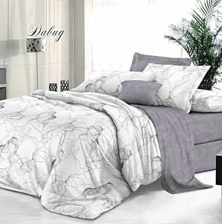 Постельное белье сатин на молнии / Давид