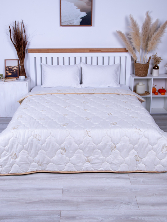 Одеяло-покрывало поплекс "Лебяжий пух" 300 гр/м2