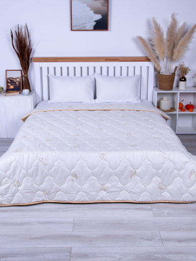 Одеяло-покрывало поплекс "Лебяжий пух" 300 гр/м2