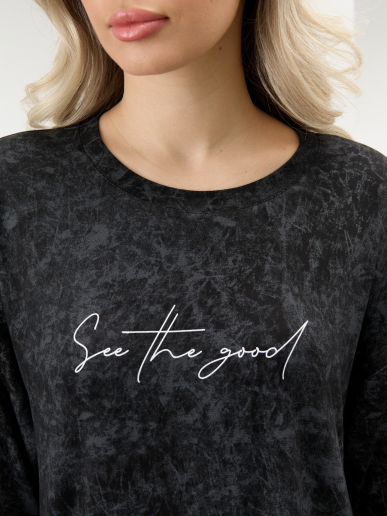 Женская туника Миэла-1 / чёрный