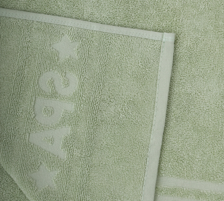 Махровое полотенце Спа / Нежно-зеленый