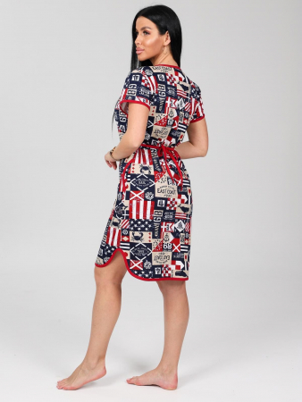 Женский халат Тома / синий