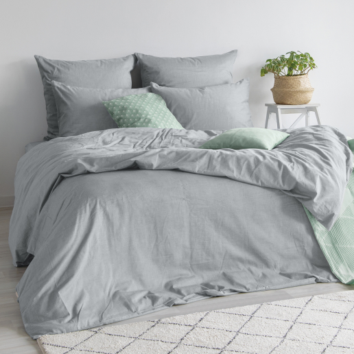 Набор наволочек "Verossa" Melange 50/70 / Silver