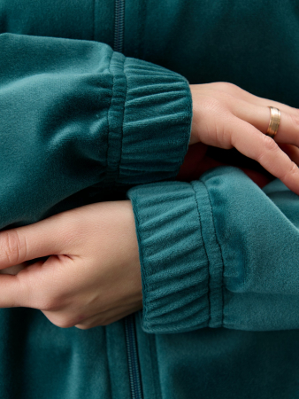 Женский костюм Альба / изумрудный