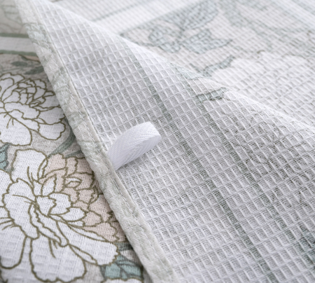 Набор из 3х вафельных полотенец / Нежное утро